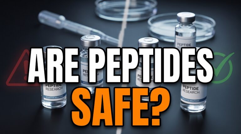 Are peptides safe hub featured thumbnail — crash-test map honesty, education only