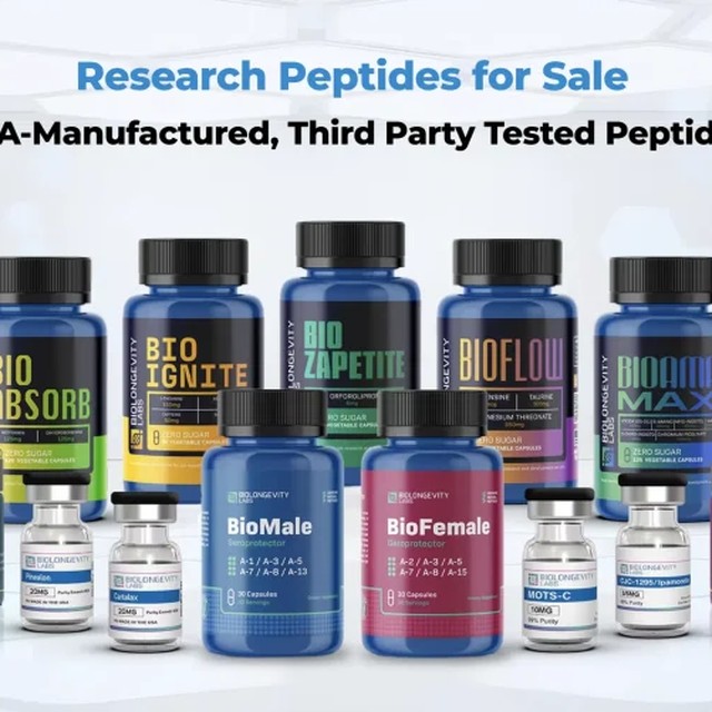 BioLongevity Tesamorelin 10mg research vial