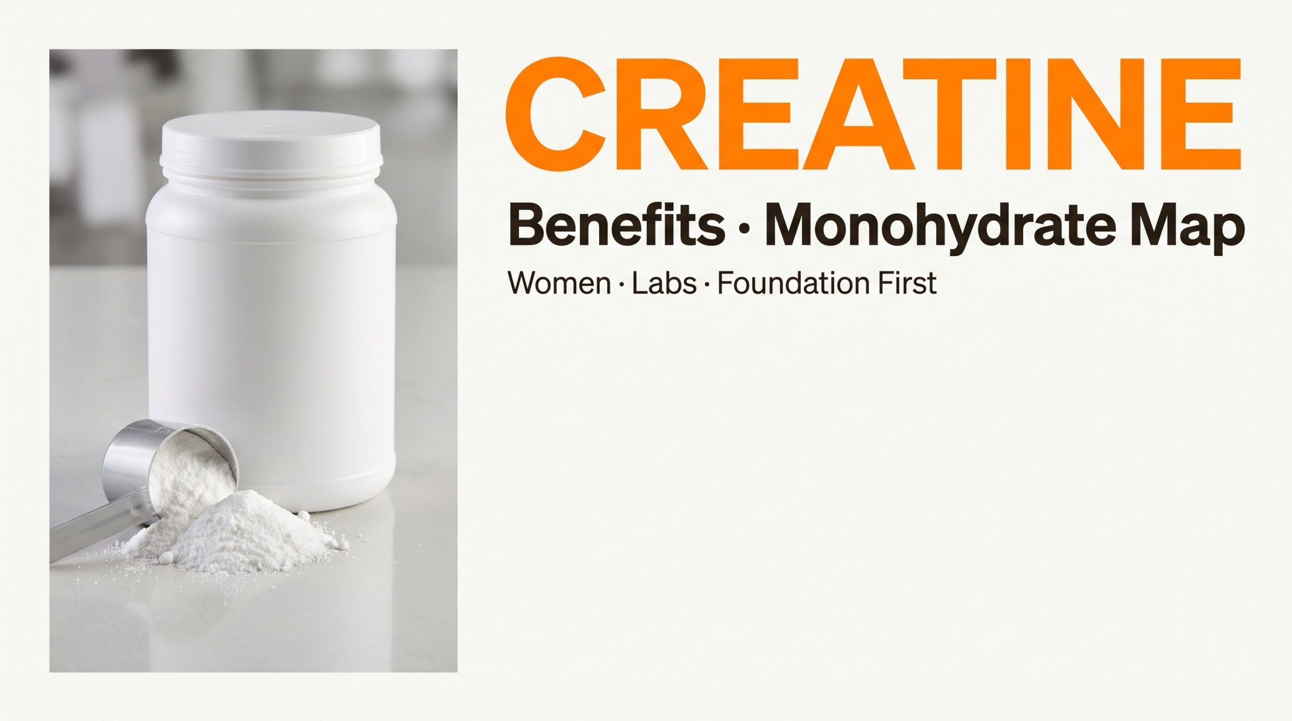 Creatine benefits — monohydrate powder tub magazine thumbnail