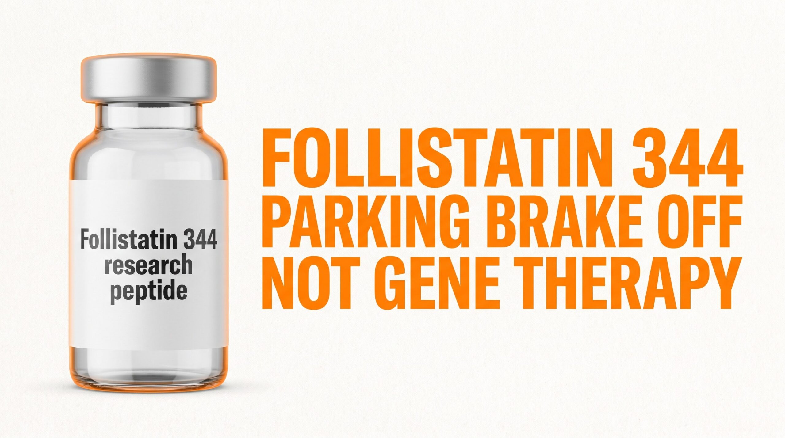 Follistatin 344 featured thumbnail — parking-brake research map, not gene therapy
