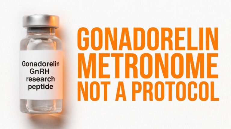 Gonadorelin featured thumbnail — metronome research map, not a protocol