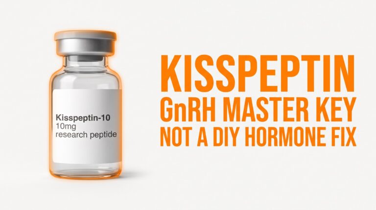 Kisspeptin featured thumbnail — GnRH master key research map, not an FDA hormone drug
