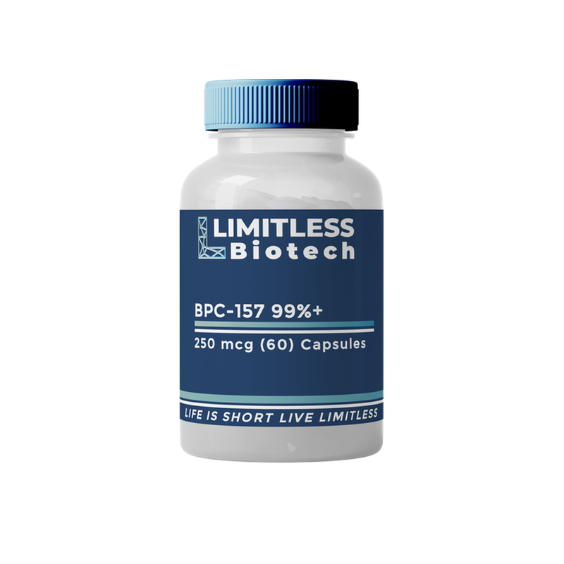 Limitless BPC-157 capsules 250 mcg