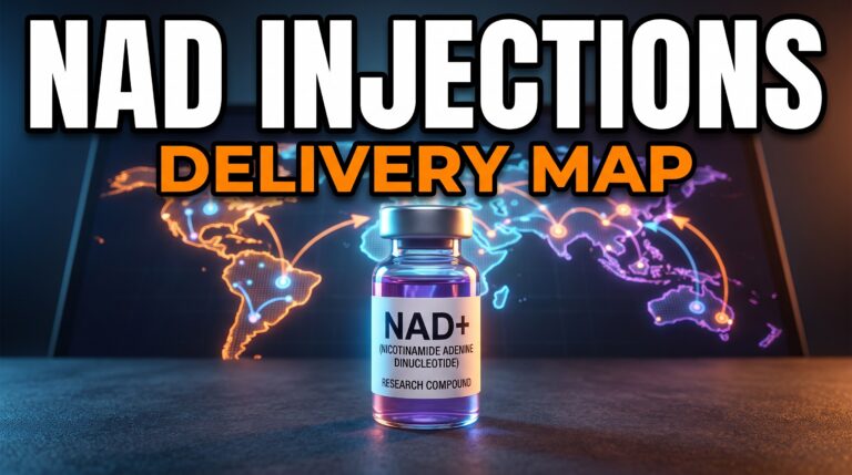 NAD injections hub featured thumbnail — delivery lane map honesty, education only