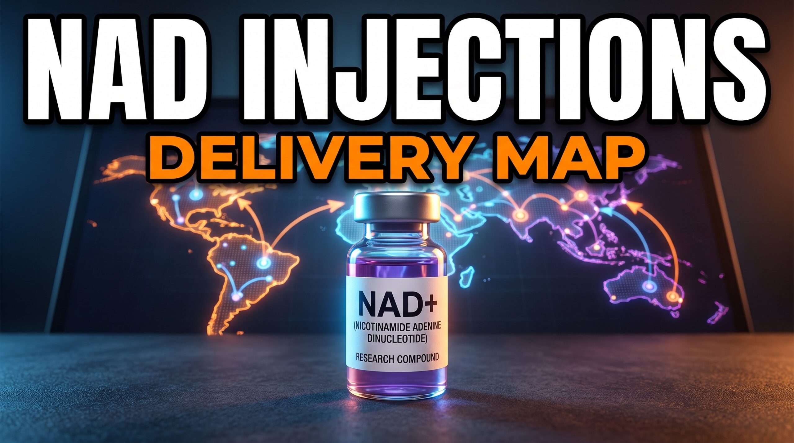 NAD injections hub featured thumbnail — delivery lane map honesty, education only