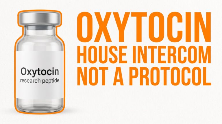 Oxytocin featured thumbnail — house intercom research map, not a protocol
