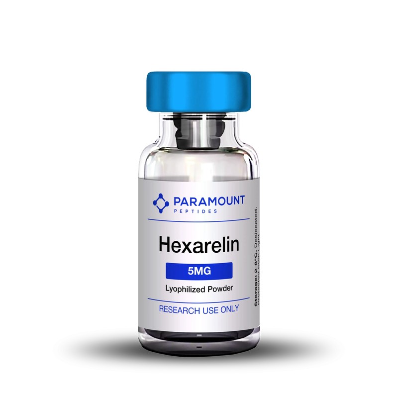 Paramount Peptides Hexarelin 5 mg research vial