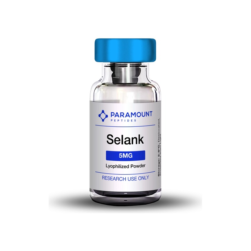 Paramount Peptides Selank 5mg research vial