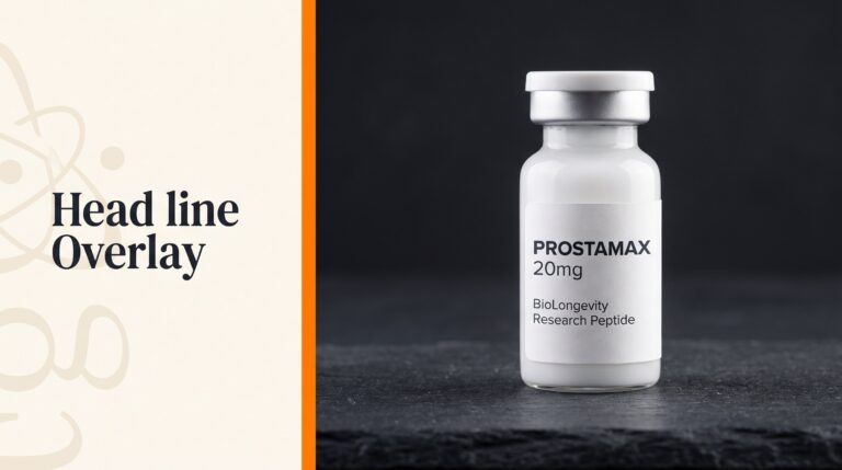 Prostamax prostate-aisle bioregulator research map featured thumbnail — education only, not a BPH protocol