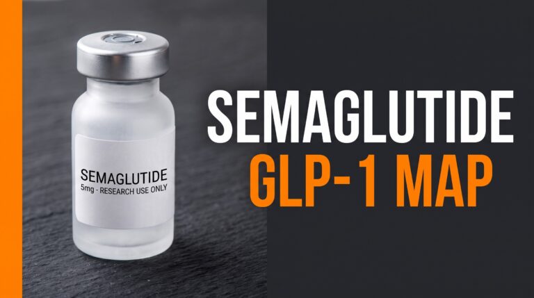 Semaglutide GLP-1 research map