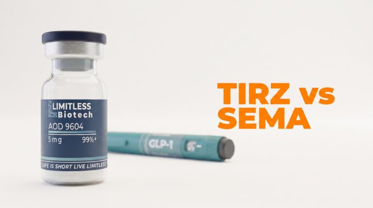 Tirzepatide vs semaglutide dual agonist map